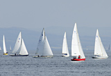 Yacht racing on Clyde