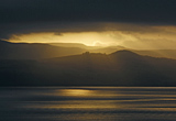 moody lighting over Clyde estuary