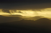moody lighting over Clyde estuary