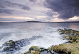 Storm clouds over Bute from Toward
