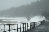 Bullwood Road in storm