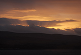 Rays of sunrise over Clyde