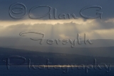 Sun rays over Largs