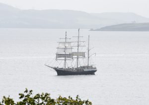 Tall Ship Tenatious on Clyde