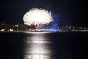 Fireworks, Sandbank, Holy Loch