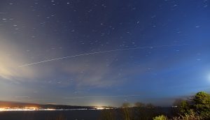 ISS International Space Station pass over Clyde