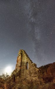 Milky Way Over Knockamillie Castle