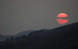 Setting Sun Over Loch Striven