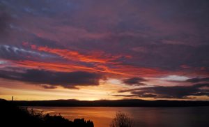 Winter Sunset over Clyde