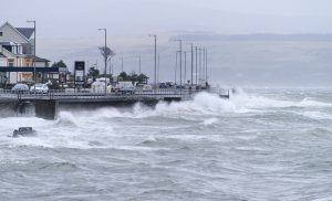 Storm Hitting Dunoon Esplanade