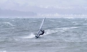 Windsurfing in a Storm