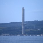 Inverkip Power Station Chimney Demolition