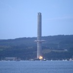 Inverkip Power Station Chimney Demolition