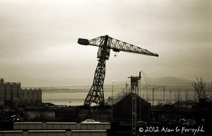 Port Glasgow Crane Demolishion (circa 1990)